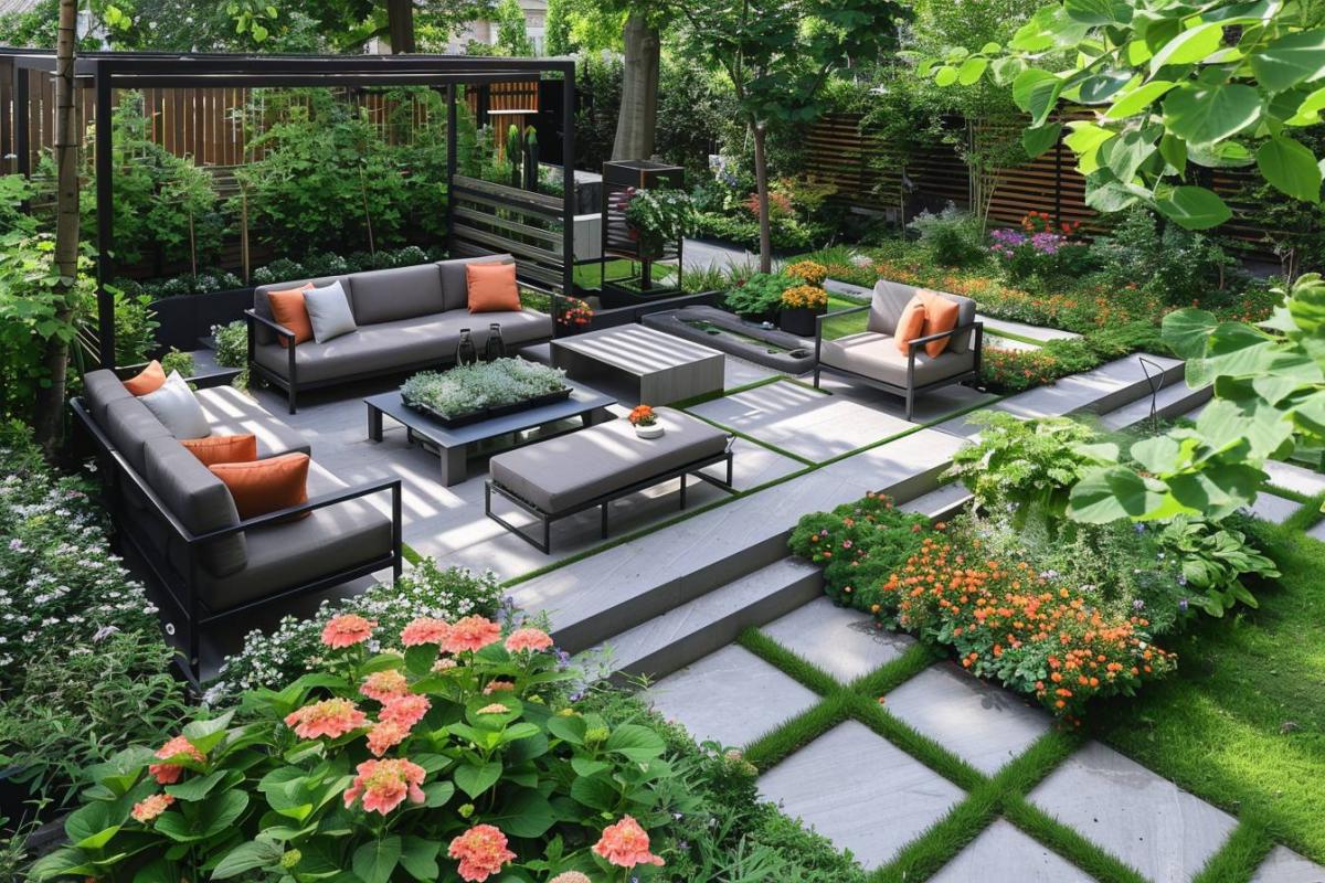 Idées de décoration extérieure pour un jardin moderne